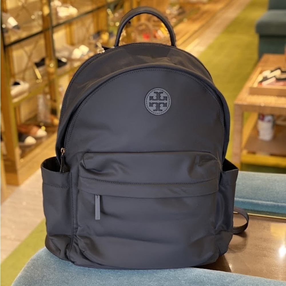 Tory Burch Black Backpack